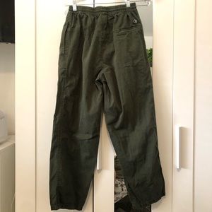 Polar skate co. Surf pant. Olive green. Size small